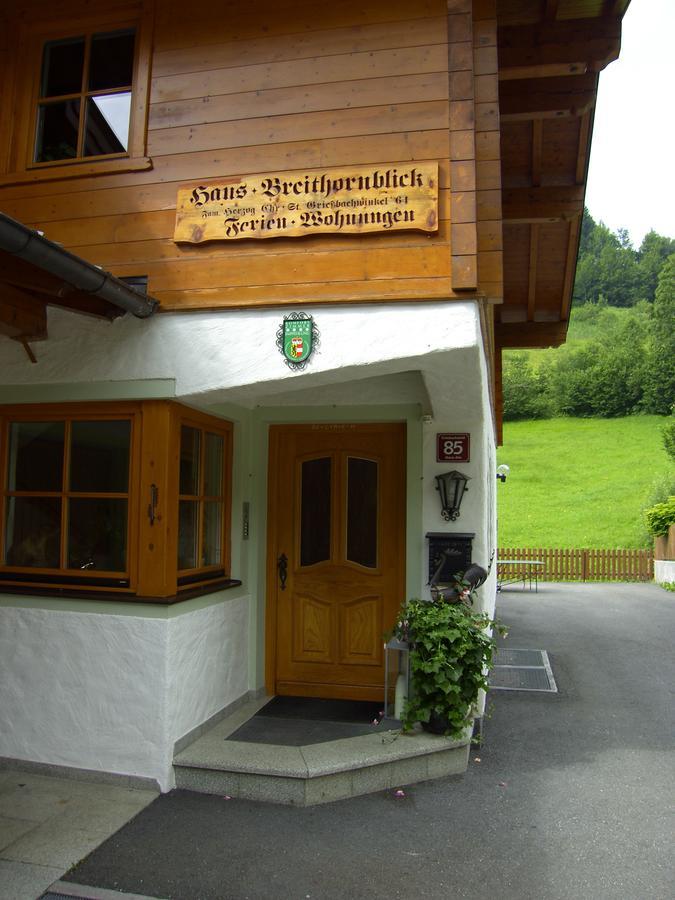 Appartement Haus Breithornblick à Maria Alm Extérieur photo